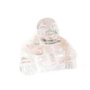 Bouddha en Cristal de Roche (5 cm)