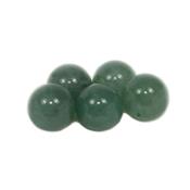 Aventurine Verte Perle NON Percée 8 mm (Lot de 10 perles)