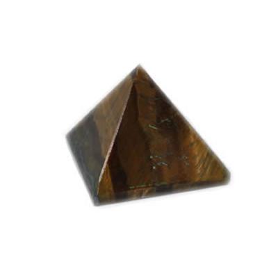Pyramide en pierre d'Oeil de Tigre (2,5 cm)