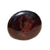 Grenat Pyrope galet pierre plate (3  4 cm)