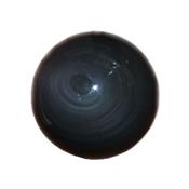 Boule en pierre d'Obsidienne Oeil Cleste (4 cm) avec socle