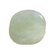 Jade de Chine galet pierre plate (3  4 cm)