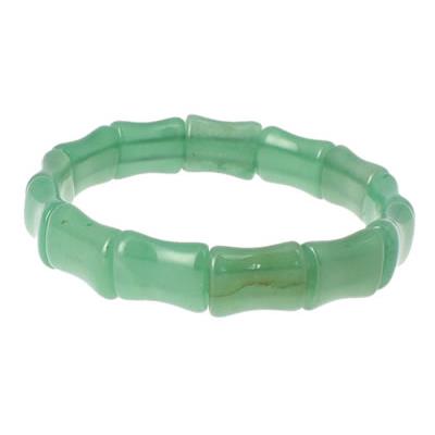 Aventurine Verte bracelet Bamboo