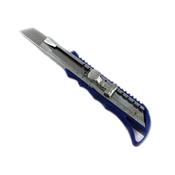 Cutter ou Couteau à lame rétractable en Fer et Plastique (Couleur bleue)