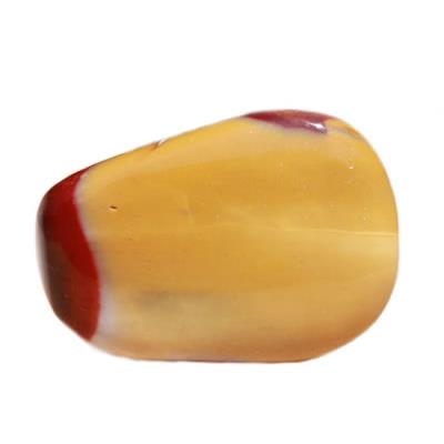 Jaspe Mookite galet pierre plate (3 à 4 cm)