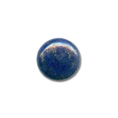 Cabochon rond 8 mm en Lapis Lazuli pierre gemme