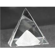 Pyramide Feng Shui en Cristal et Pyramide (5 cm)