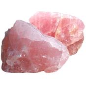 Quartz Rose pierre brute (Sachet de 200 grammes - 3 Pierres naturelles)