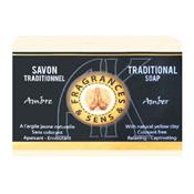 Savon traditionnel Ambre - 100 grammes - Fragrances & sens