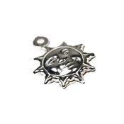 Soleil 15x12 mm en Argent 925