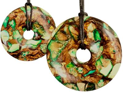 Pendentif Pi Chinois Orgonite 5 cm (Pièce unique N°PORPC1135-01)