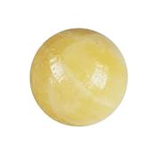 Boule en pierre de Calcite Orange (4,5 à 5,5 cm) avec socle