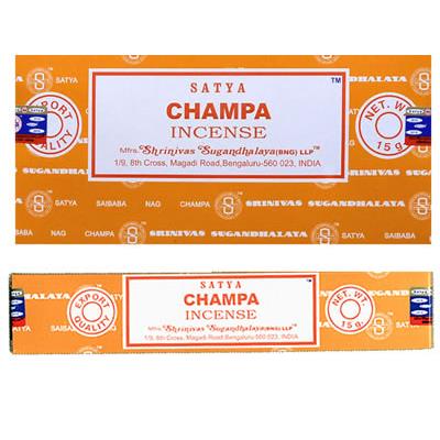 Encens Satya Champa (Bâtons 15 grammes)
