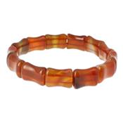 Cornaline bracelet Bamboo