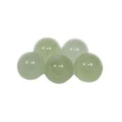 Jade de Chine Perle NON Percée 6 mm (Lot de 10 perles)
