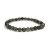Bracelet Labradorite en Pierre Boule de 6 mm