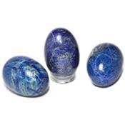 Oeuf en pierre de Lapis Lazuli (5 cm) avec socle