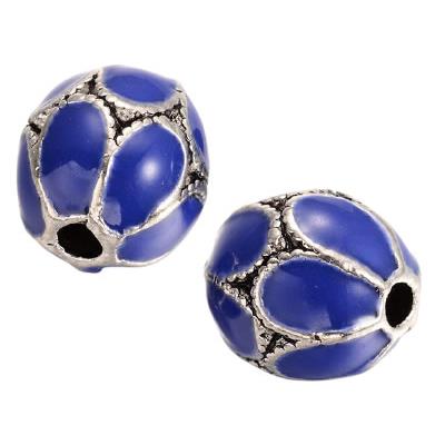 Perle Cloison Bleue de 10 x 10,5 mm env. (Sachet d'une Perle)