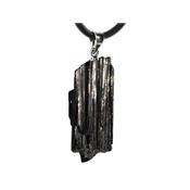 Tourmaline Noire Pendentif pierre brute (2,5 à 3 cm)