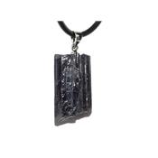 Tourmaline Noire Pendentif pierre brute (2,5 à 3 cm)