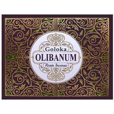 Résine Encens Goloka Oliban en grains - Purification (Vendu en Sachet de 50 grammes)