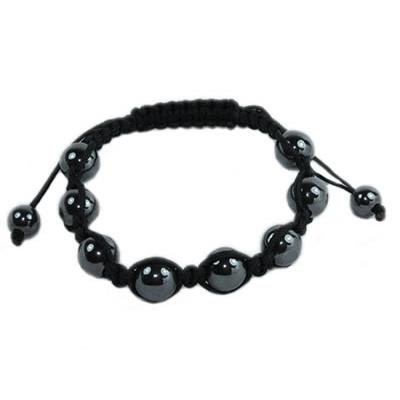 Bracelet Hématite Shamballa
