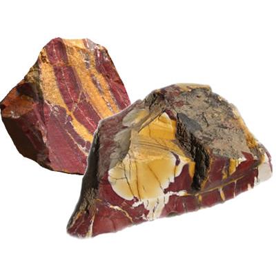 Jaspe Mookite pierre brute (Sachet de 350 grammes - 3 Pierres naturelles)