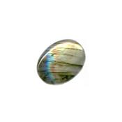 Labradorite cabochon pierre polie 18x13 mm