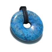 Lapis-lazuli ou Lazurite Pendentif Pi Chinois de 2 cm