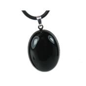 Obsidienne Oeil Céleste Pendentif Cabochon ovale 25x18 mm Harmony