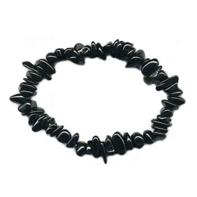 Bracelet en Pierre Baroque - Obsidienne Oeil Céleste 