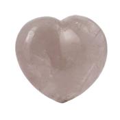 Quartz Rose Gros galet pierre Coeur (200 à 250 grammes)