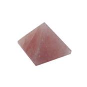 Pyramide en pierre de Quartz Rose (2,5 cm)