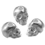 Tête de mort ou Skull 9x7 mm en Argent 925