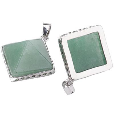 Pendentif Pyramide Aventurine Verte 