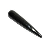 Pointe ou Bâton de Massage en Hématite Lisse (10 cm environ)