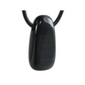 Pendentif d'Obsidienne Oeil Céleste Pierre roulée - Ligne Cléopâtre