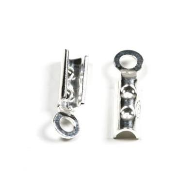 Embout à Pression 10 mm en Argent 925 (Lot de 5 embouts)