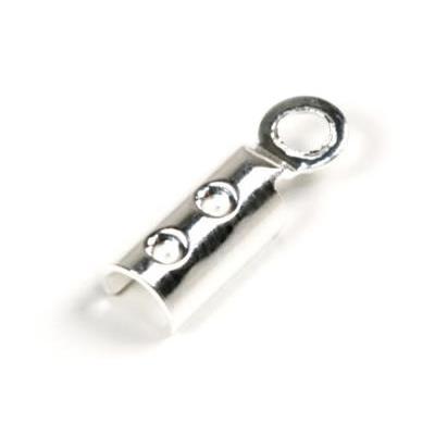 Embout à Pression 10 mm en Argent 925 (Lot de 5 embouts)