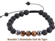 Bijoux Lot de 3 Bracelets Perles HEMMA (Pochette Jute)