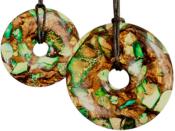 Pendentif Pi Chinois Orgonite 5 cm (Pièce unique N°PORPC1135-01)