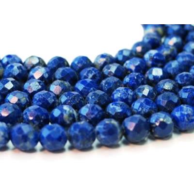 Lapis-lazuli Perle Facettée de 8 mm (Lot de 10 perles)
