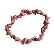 Bracelet en Pierre Baroque - Rhodonite 