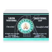 Savon traditionnel Santal - 100 grammes - Fragrances & sens