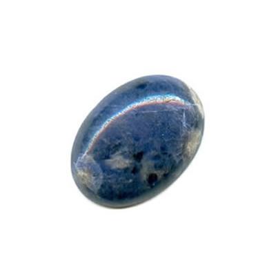 Sodalite cabochon pierre polie 25x18 mm