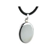 Agate Mousse Pendentif Cabochon ovale 18x13 mm Harmony