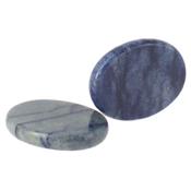 Aventurine Bleue galet pierre plate (4,5x3,5x0,7 cm)