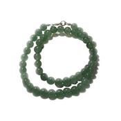 Collier Aventurine Verte en Pierre Boule de 8 mm