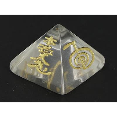 Pyramide Feng Shui Reiki en Cristal (4 cm)