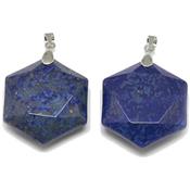 Pendentif Sceau de Salomon en Lapis Lazuli